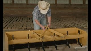 How To Assemble The Box Blade Tractor Implement