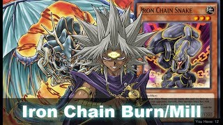 Iron Chain Mill/Burn ft. Lightning Warrior! (Yu-Gi-Oh! Duel links, New box Revolution Beginning)
