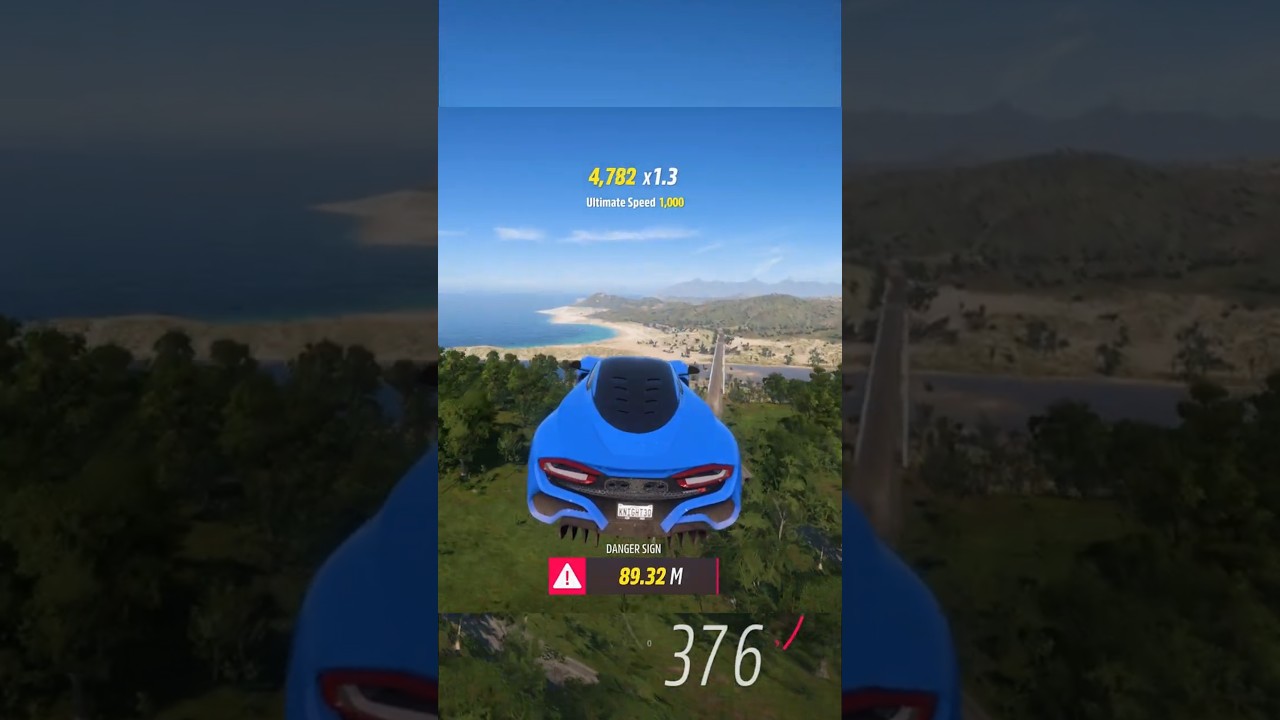 1800 HP Hennessey Venom F5 Long Jump | Insane Speed & Air Time in Forza Horizon 5 