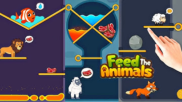 Feed The Animals with fails Levels 1-10 | Today