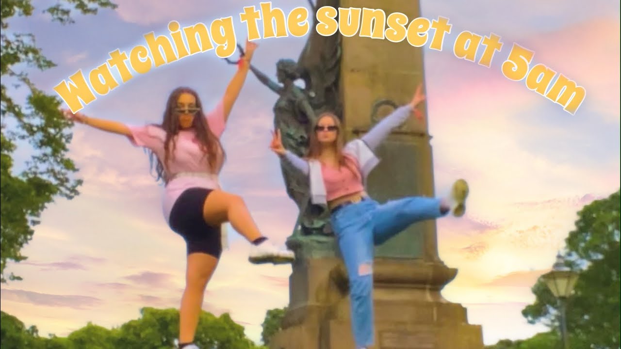 Staying up to watch the SUNRISE!!💓🌅