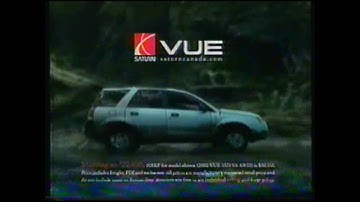 Saturn Vue commercial (2002)
