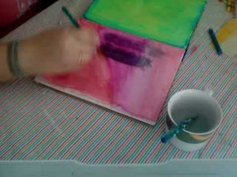 Art Journal Workshop: Watercolor Crayons - Youtube