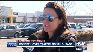Concern over traffic signal outage