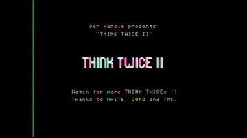 Commodore 64 demo: The Judges - Think Twice II (1987)