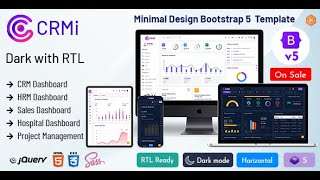 Project Management Dashboard Bootstrap 5 Admin Templates with RTL Light Theme