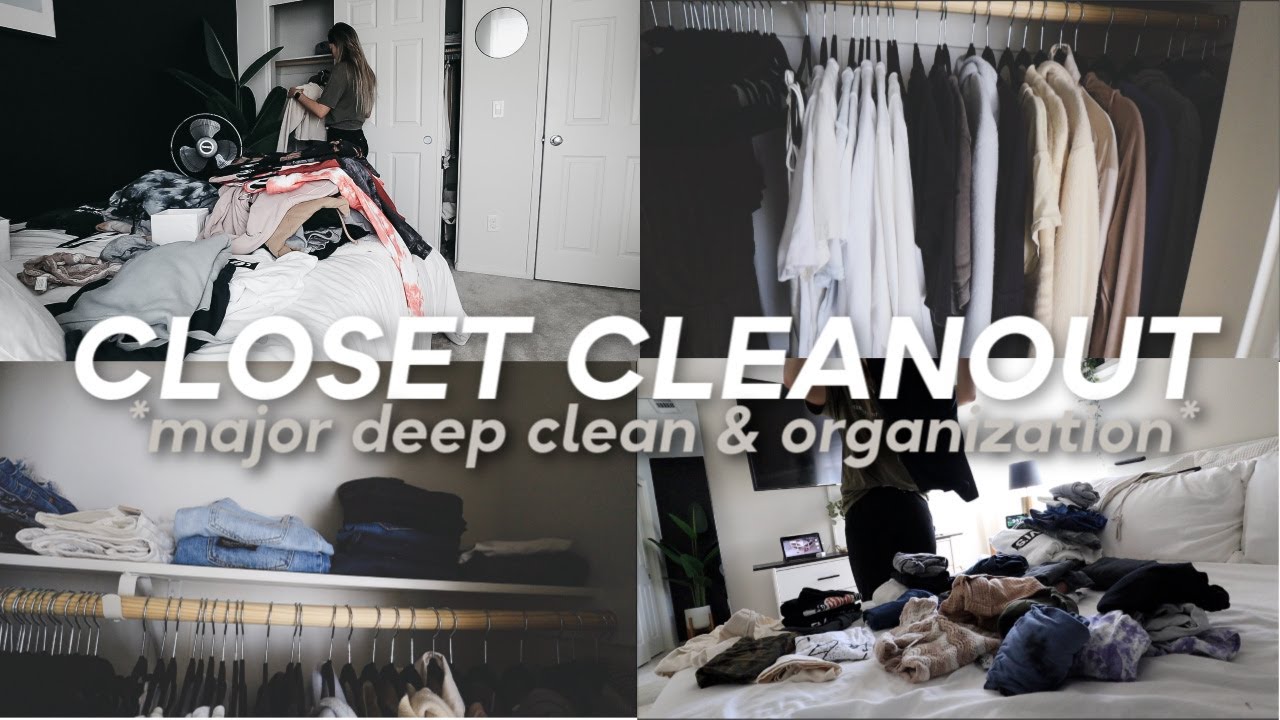 HUGE CLOSET CLEANOUT & ORGANIZATION 2020 (decluttering & organizing)