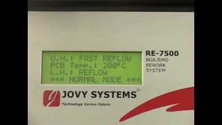 Jovy RE7500 Reflow of a PSP CPU Chip