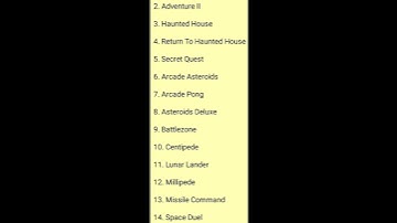 Atari Flashback 2+ (Plus) | Plug & Play | Game List | No Talking/No Music | See Description Section