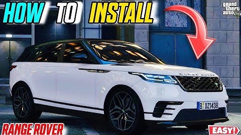INSTALL RANGE ROVER IN GTA 5 FREE | GTAV MODS 2024 [Add-On] | HINDI/URDU