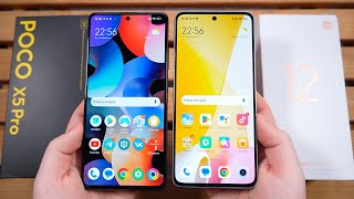 POCO X5 PRO vs XIAOMI 12 LITE - КАКОЙ КУПИТЬ XIAOMI В 2023 ГОДУ? ПОЛНОЕ СРАВНЕНИЕ