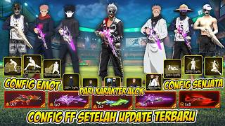 CONFIG FF‼️CONFIG SET ELIT CS FF MAX & FF ORI‼️WORK SETELAH UPDATE TERBARU 2026