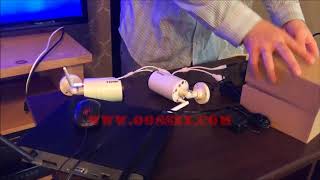 OOSSXX 8 Channel Camera System Setup