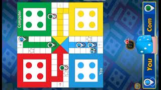 Ludu Gameplay 2 pelayars  | online Ludo game | Ludo King | ( Jahangir Gaming ) screenshot 3