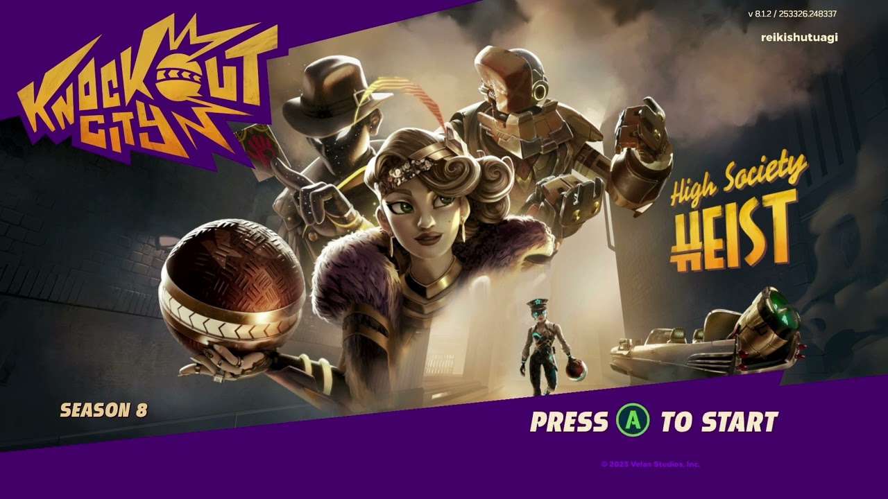 Knockout City (Season 8) - Title Screen