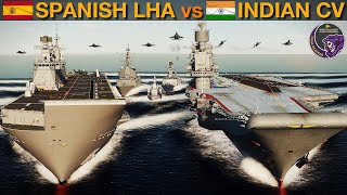 Spanish/Italian/Japanese LHA Group vs Indian Carrier Group: Naval Battle (Naval 36) | DCS