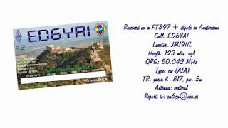 Beacon ED6YAI/B received