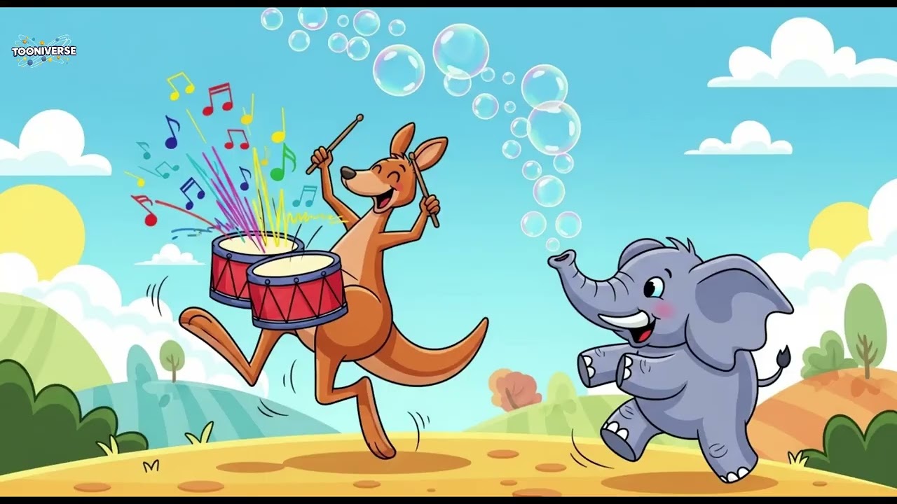 Silly Animal Parade – Fun Kids Song  Tooniverse