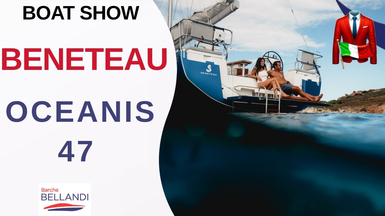 ⁣Oceanis 47 Beneteau: la nuova regina della vela (ANTEPRIMA Cannes 2025)