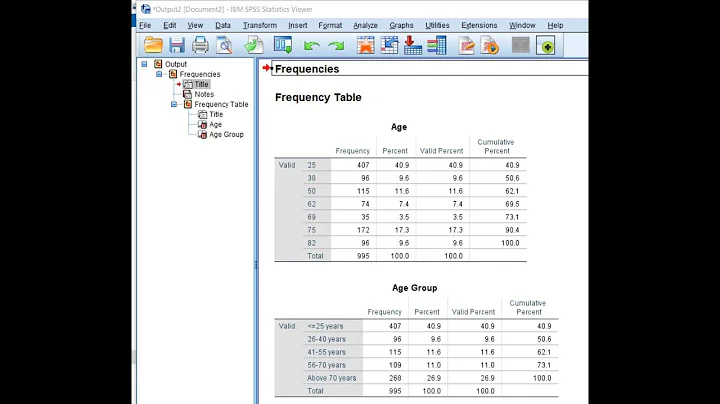 How to convert continuous data to categorical data in SPSS Part 1