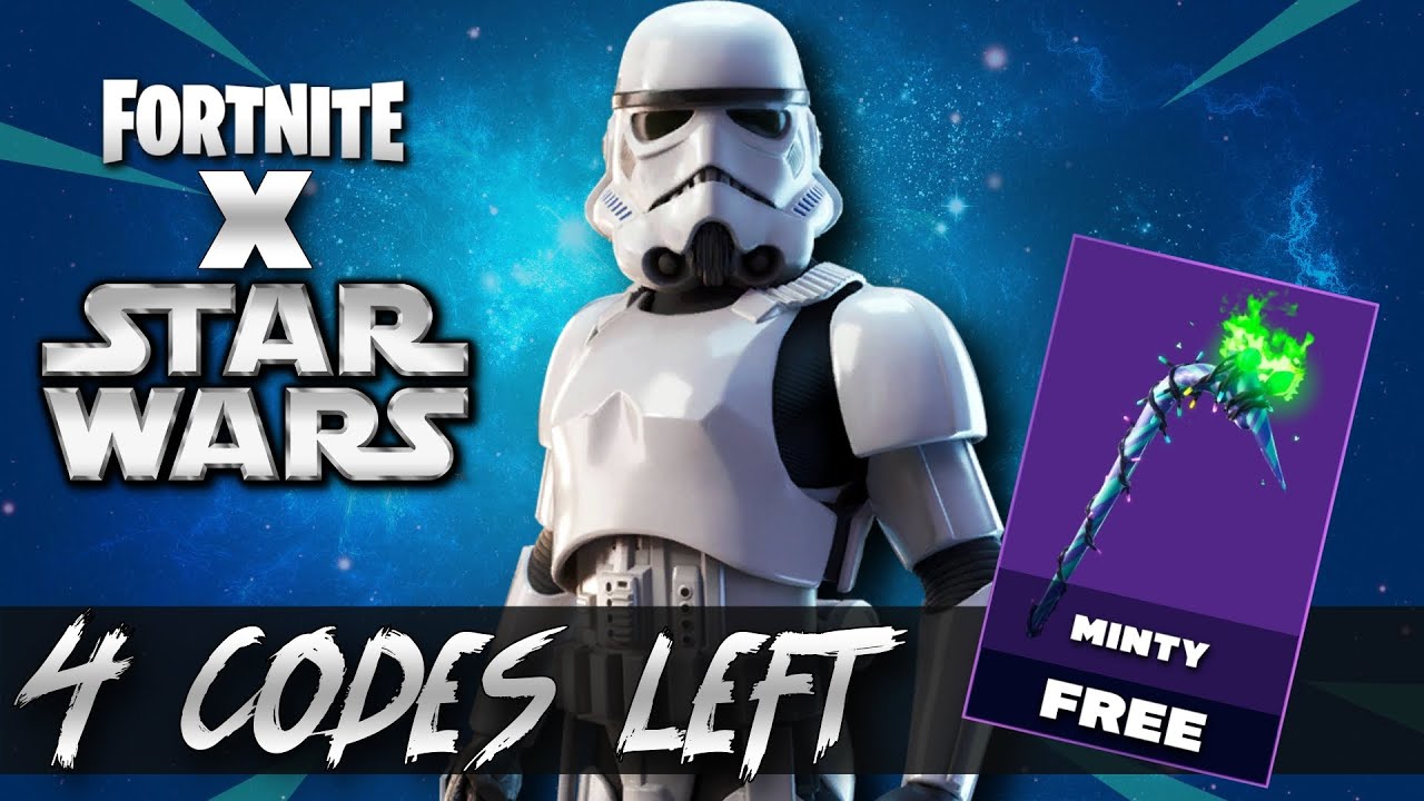 FORTNITE X STAR WARS - STORM TROOPER GAMEPLAY - 4 MINTY ... - 