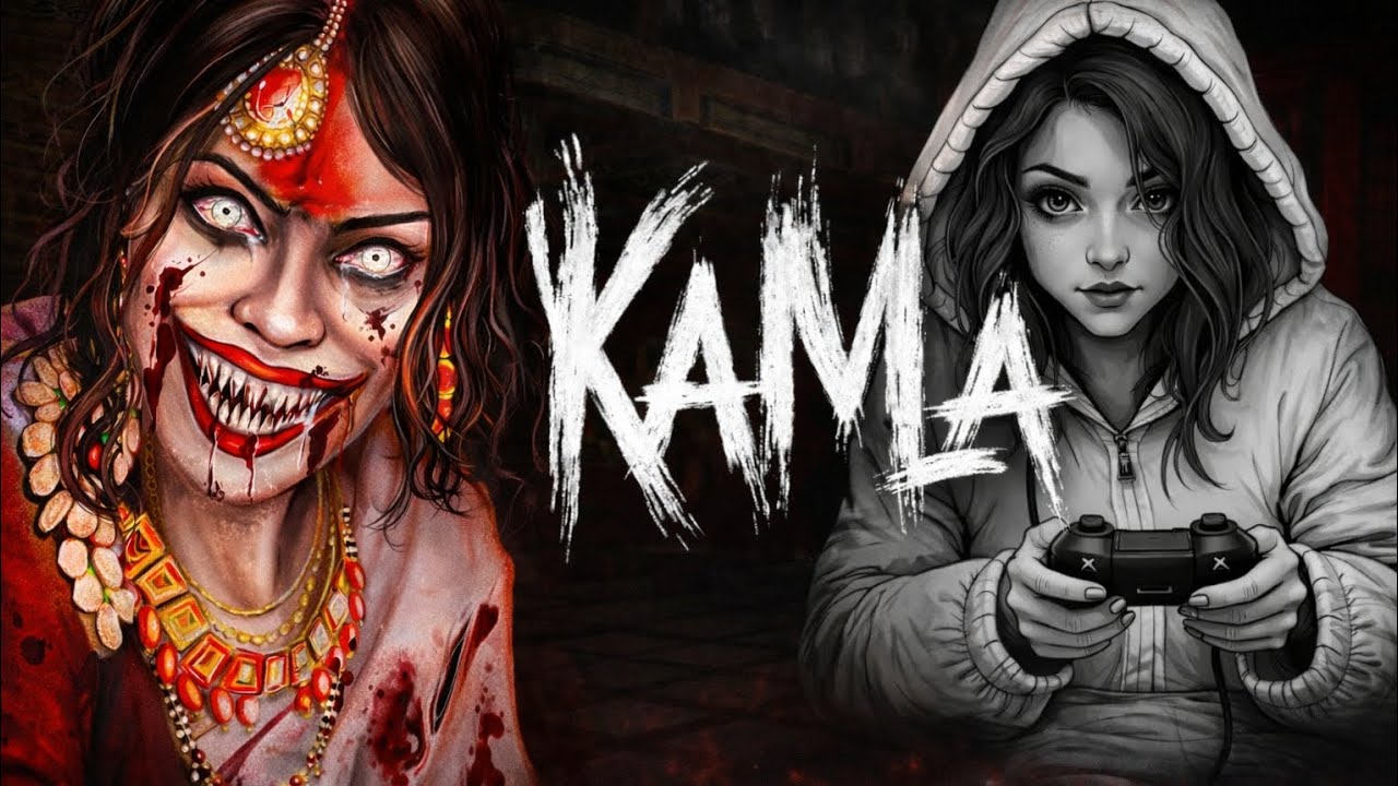 Kamla Is Not Alone |Horror Game Gameplay 💚👻