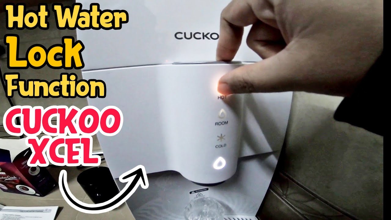 CUCKOO XCEL Hot Water Lock Function *malay* YouTube