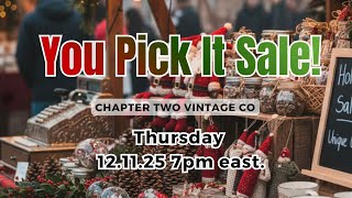 You Pick It LIVE SALE!