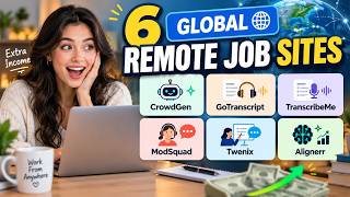 6 Remote Companies Hiring Worldwide — No Full Time Schedule Required