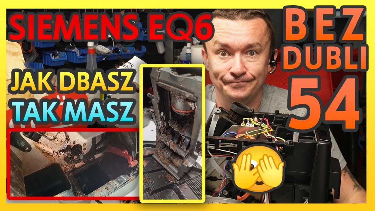 SIEMENS EQ6 -  JAK DBASZ TAK MASZ - RATUJEMY