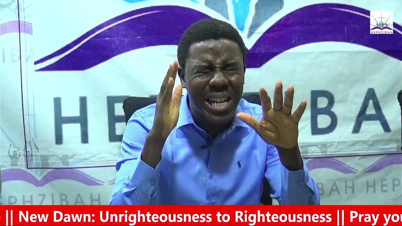 New Dawn: Unrighteousness to Righteousness