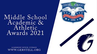 Middle School Academic & Athletic Awards 2021