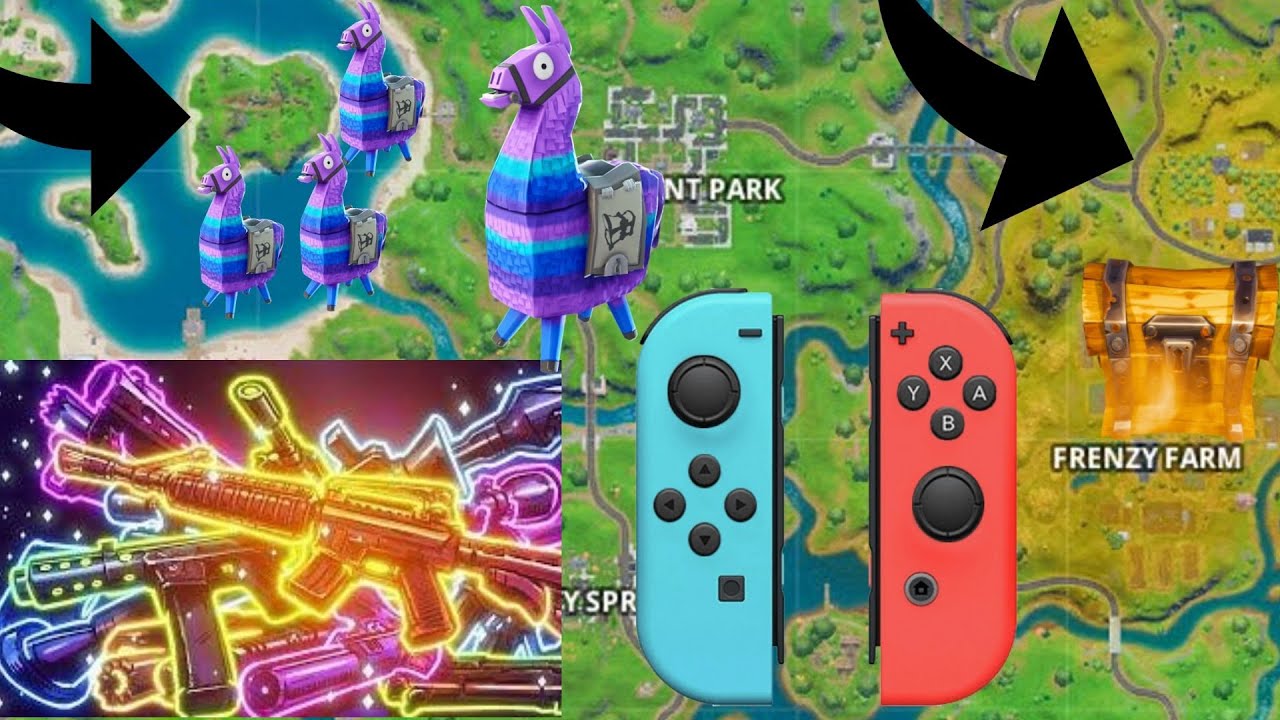 BEST PLACES TO LAND IN COMPETITIVE FORTNITE SEASON 2 (Nintendo Switch