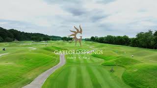 Hole 7 Flyover - Gaylord Springs Golf Links, Nashville, TN