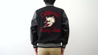 スタジャン HOUSTON ヒューストン メルトンアワード ジャケット