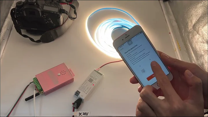 How to Connect WB5 With Tuya & SmartLife? (Manual Connection By Switching Power) - superlightingled
