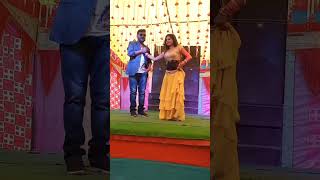 😃mummy daddy sadhi meri||funny stage dance show ##shortvideo #video