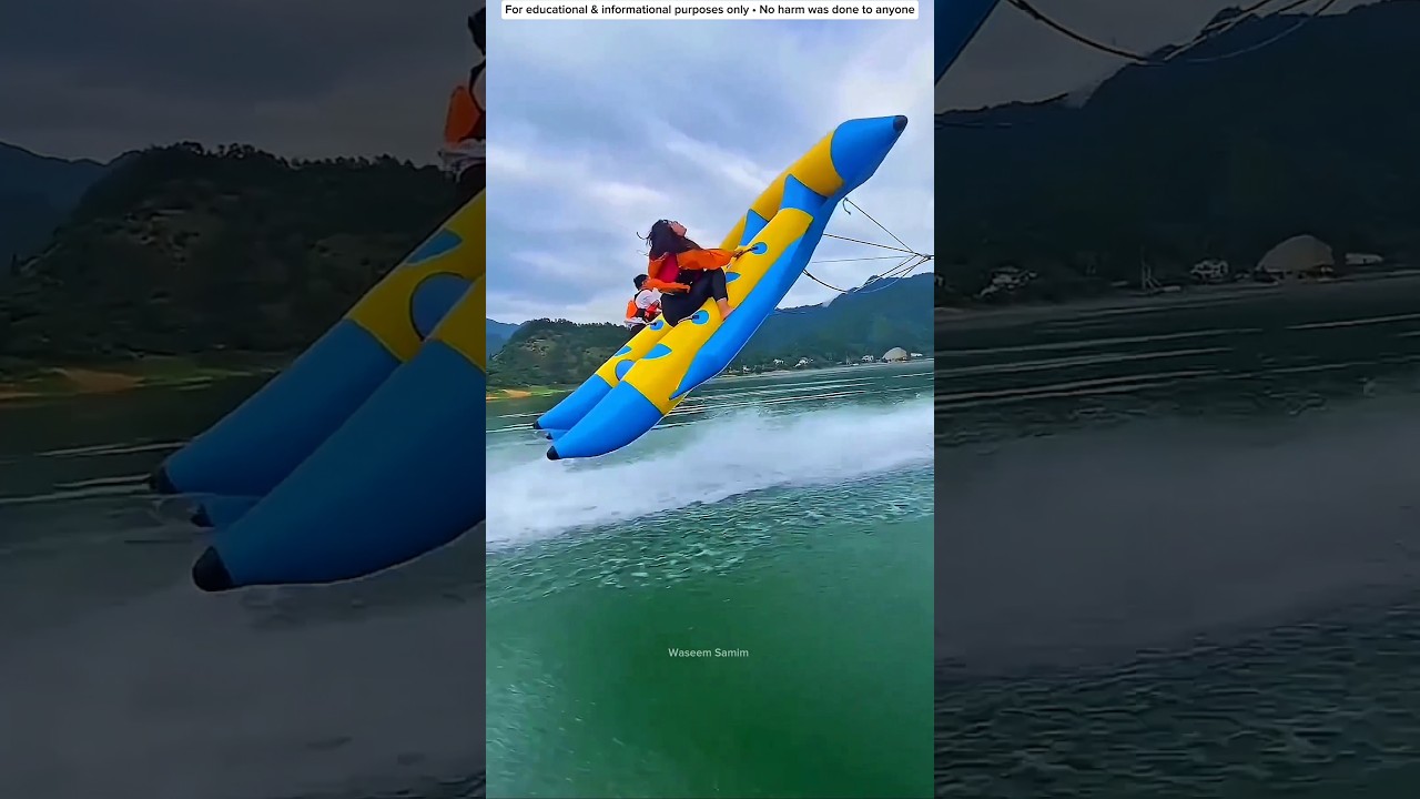 Everyone Is Amazed by the Banana Ride 😲 