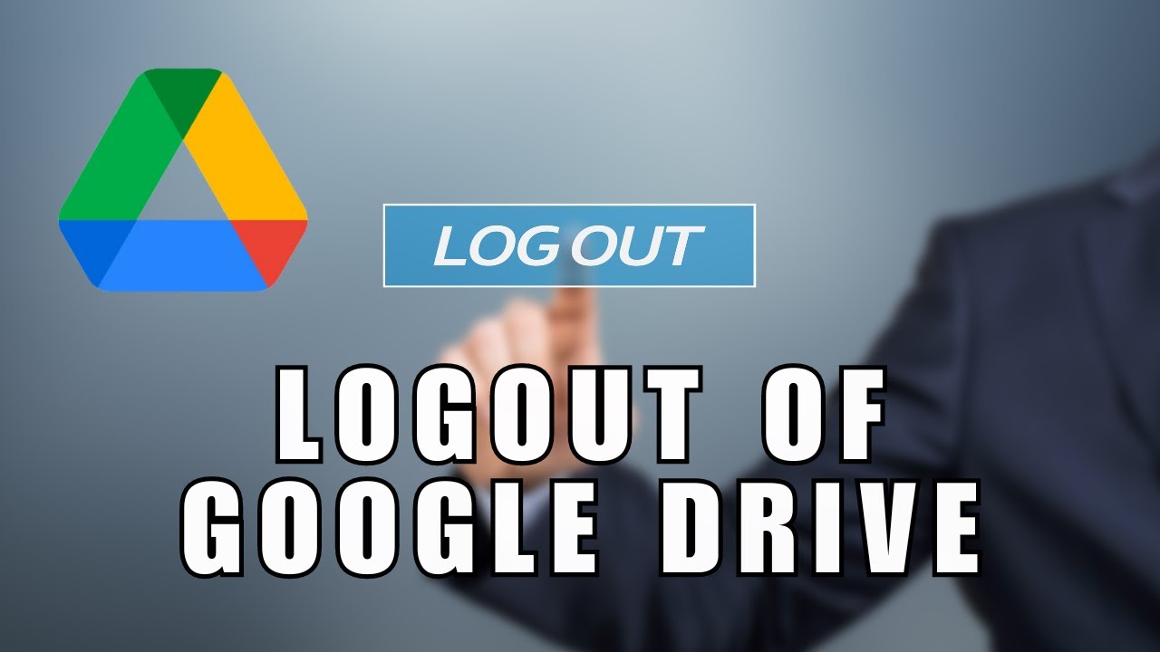 ⭐ LEARN QUICKLY: How To Logout of Google Drive on Mobile Phone (Quick &  Easy)