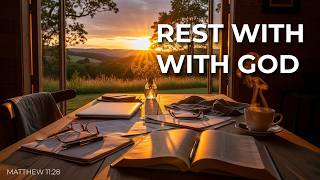 End Your Week with God 🌅 Peaceful Christian Jazz for Rest, Calm &amp; Reflection