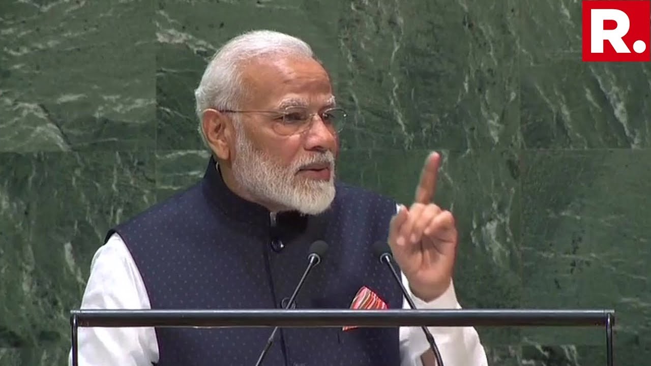 WATCH: Republic TV's Special Broadcast Following PM Modi's UNGA Speech