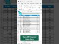 Copy Data From Sheet One To Another In Seconds In Excel #excel #exceltips #exceltrick #exceltutorial