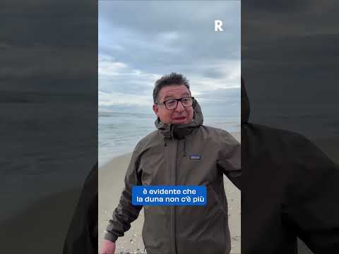 Lido di Dante: L'erosione costiera minaccia la pineta e gli stabilimenti balneari