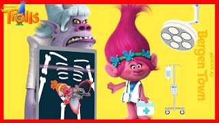 Doctor Checkup with PlayDoh Colors and Dreamworks Trolls DIY