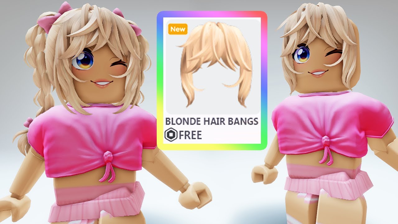 NEW FREE BLONDE ROBLOX HAIR🥵😍 *COMING SOON* 