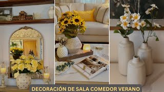 DECORACIÓN DE VERANO  CON GIRASOLES  IDEAS VERANO 2024#homedecor #soniaceli #verano2024