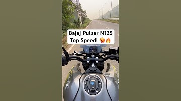 Pulsar N125 Top Speed 🔥