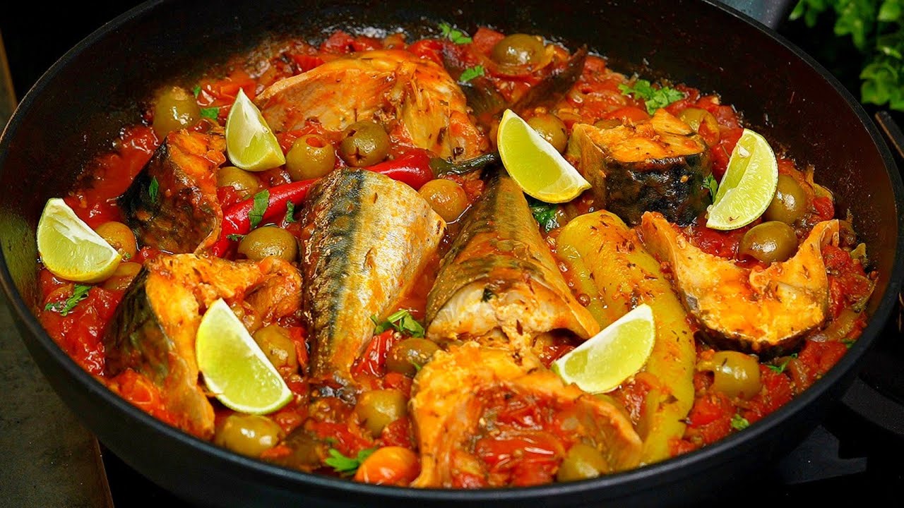 بدون فرن ولا قلي وفي دقائق 🍋‍🟩 قلاية سمك بالماكريل 🦈 احلى واسهل أكلة صيفية