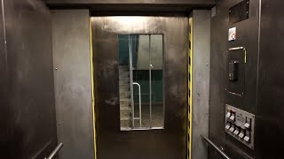 Amazing 1980S Deve Holeless Hydraulic Elevator Handen Station Parking Garage, Stockholm, Sweden