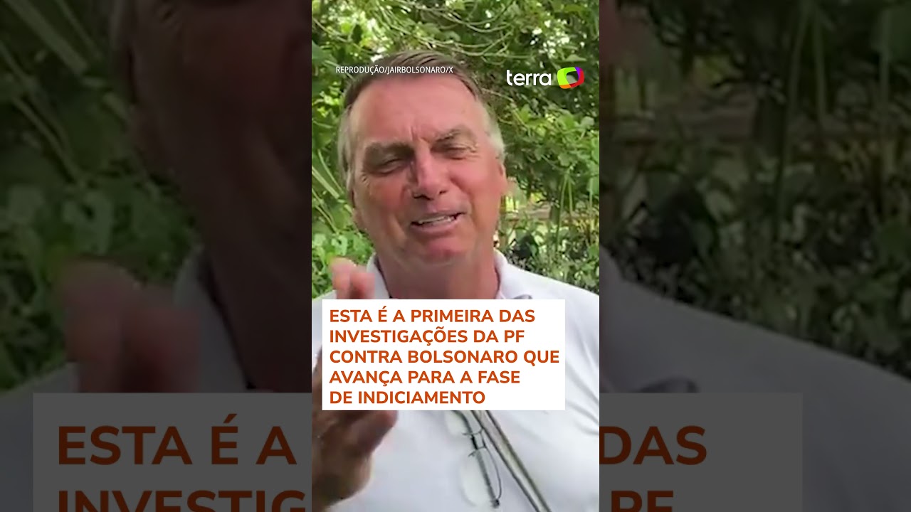 صورة فيديو : PF indicia Bolsonaro por falsificação em carteira de vacinação da covid-19 #shorts